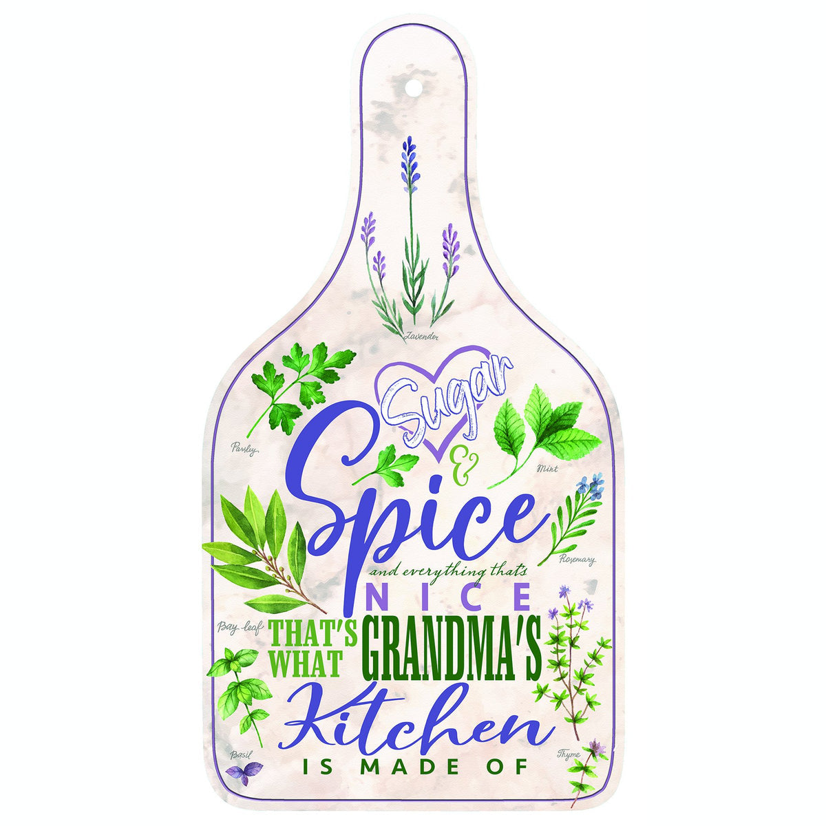 Sugar & Spice "Grandma" Cutting Board