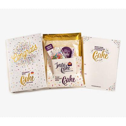 Congrats Cake Card - Vanilla Confetti