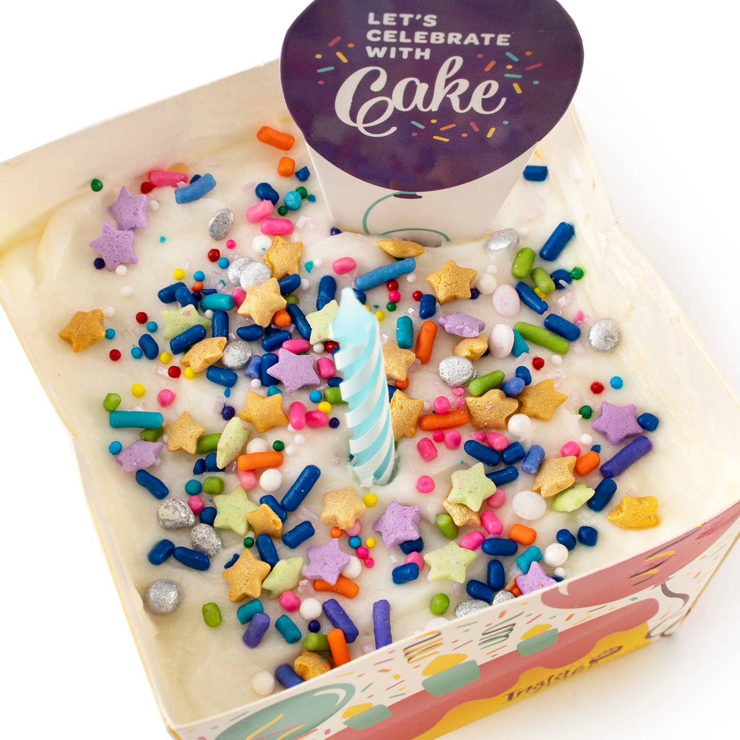 Congrats Cake Card - Vanilla Confetti