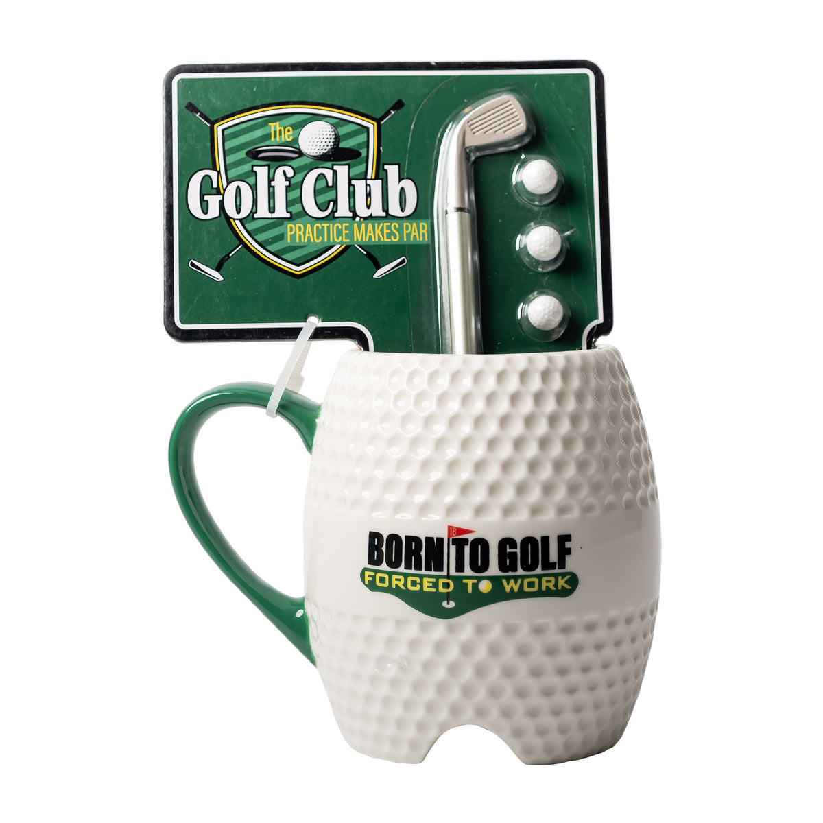 Golf Mug - Born to Golf Gift Set