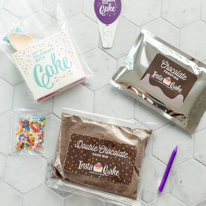 Just Because Insta Cake Card - Double Chocolate