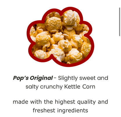 Pop’s Kettle Korn - available in 9 flavors, multiple sizes!