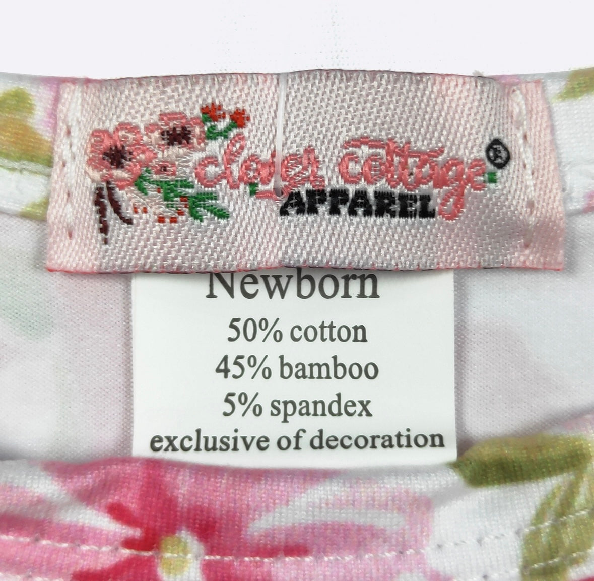 Clothing for Baby Girl - Fuchsia Ribbon Baby Gown fits Newborn to 3 Months