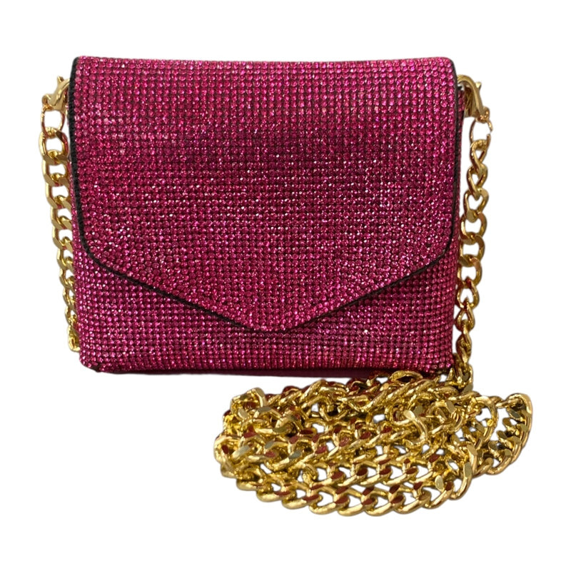 Bling Bling!! Rhinestone Micro Cross Body Bag - available in 6 options