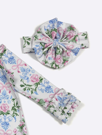 Clothing for Baby Girl - Victorian Garden Baby Gown fits Newborn to 3 Months