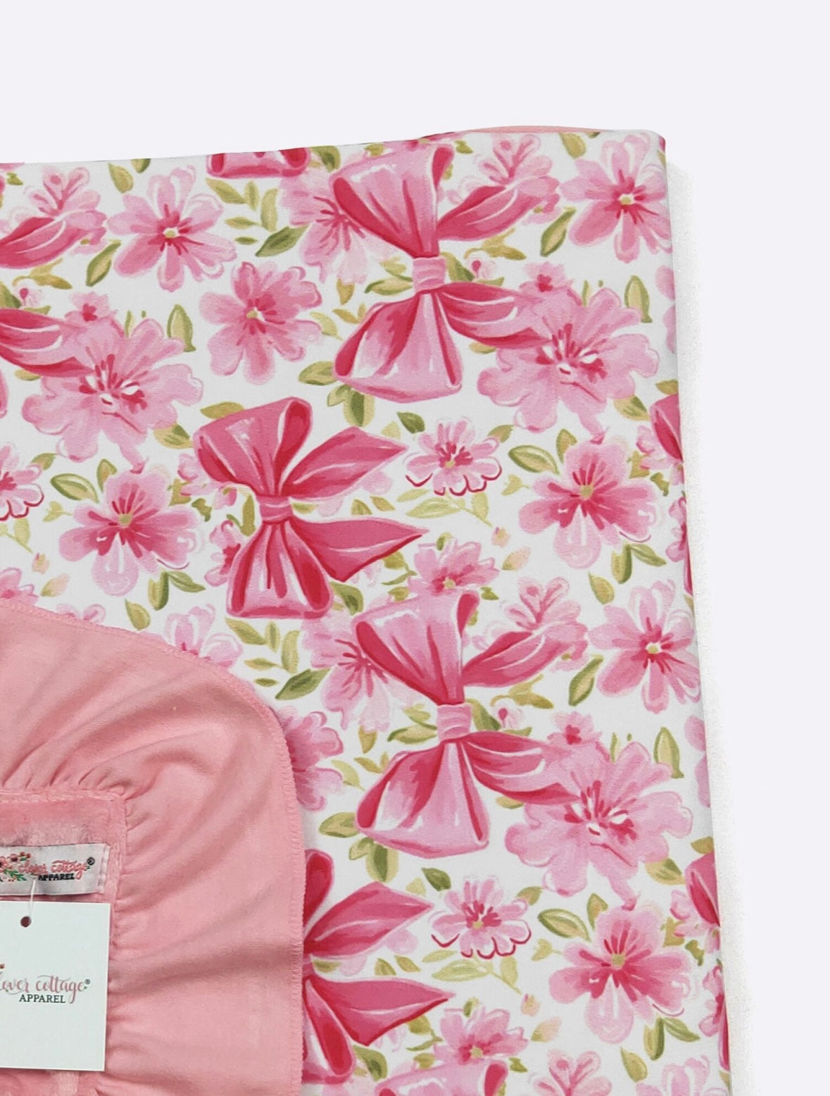 Baby Blanket - Fuchsia Ribbon