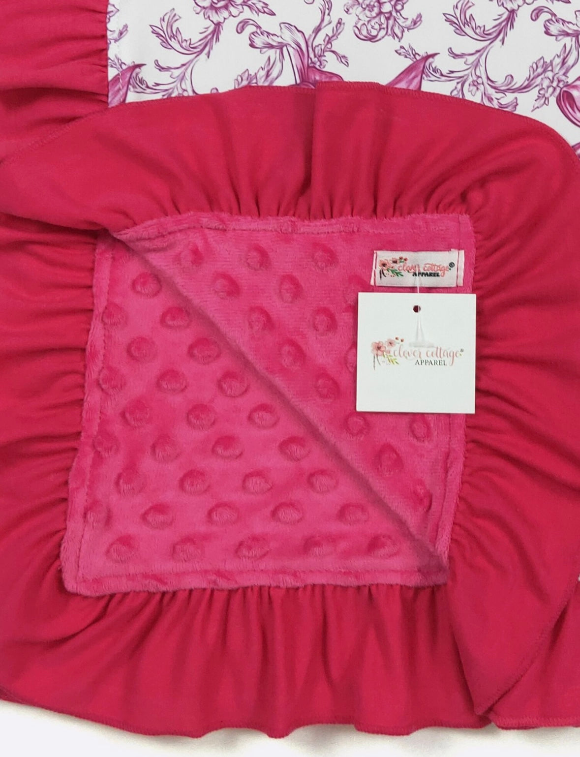 Baby Blanket - Magenta Coquette
