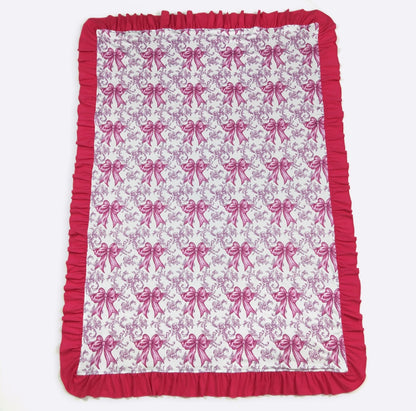 Baby Blanket - Magenta Coquette