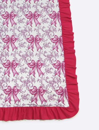 Baby Blanket - Magenta Coquette