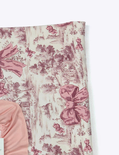 Baby Blanket - Mauve Toile