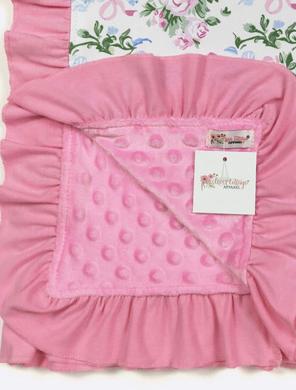 Baby Blanket - Victorian Garden