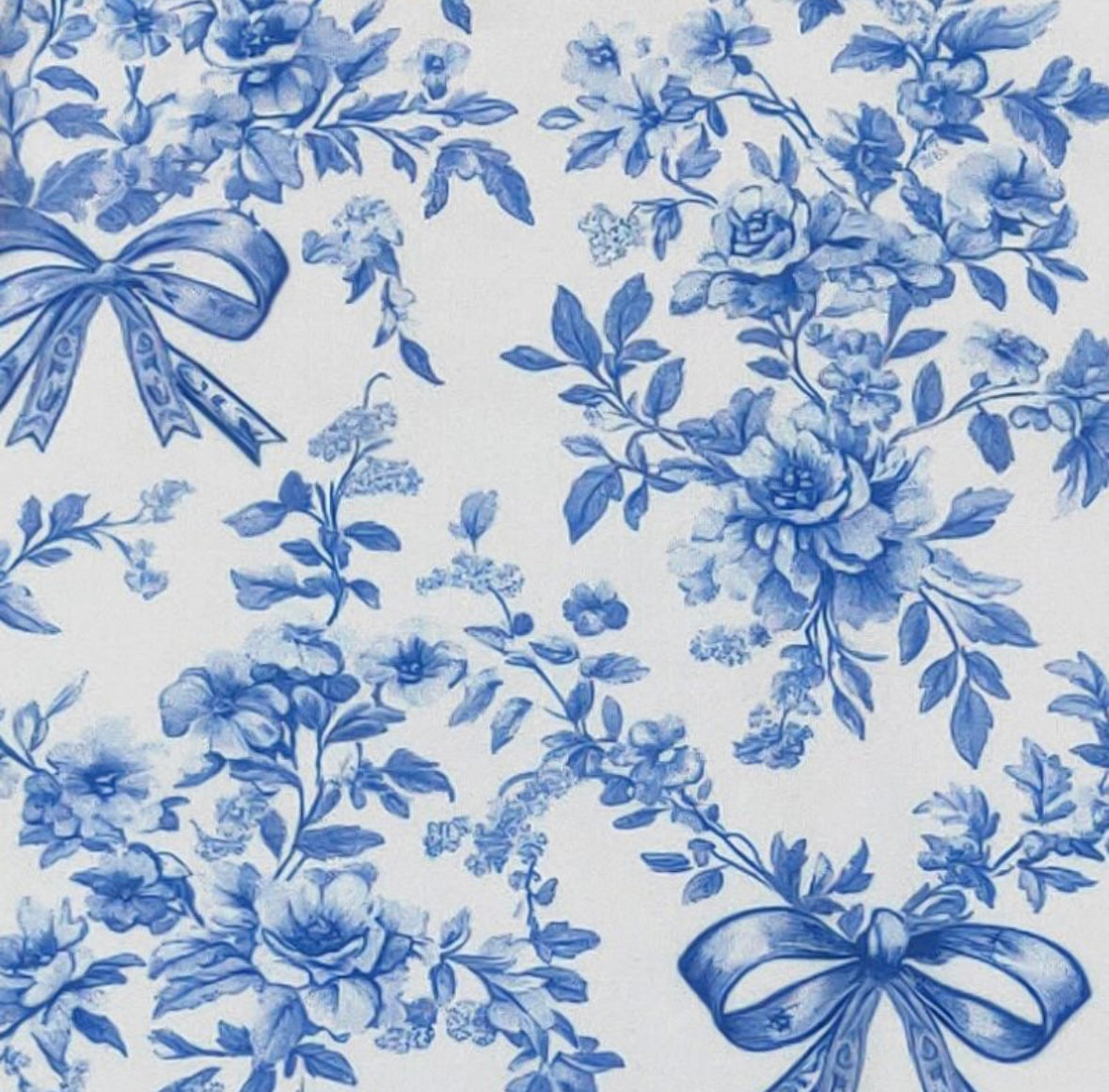 Clothing for Baby Girl - Blue Chinoiserie Baby Romper