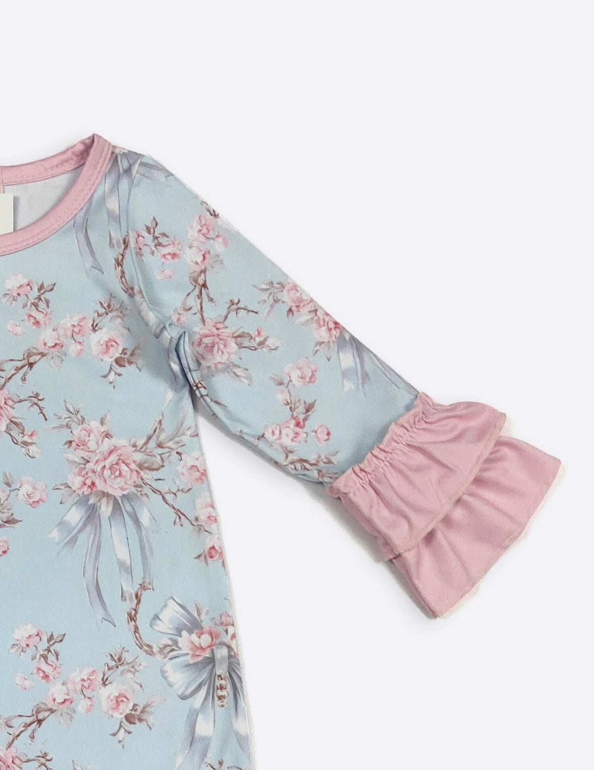 Clothing for Baby Girl - Blue Rose Baby Romper