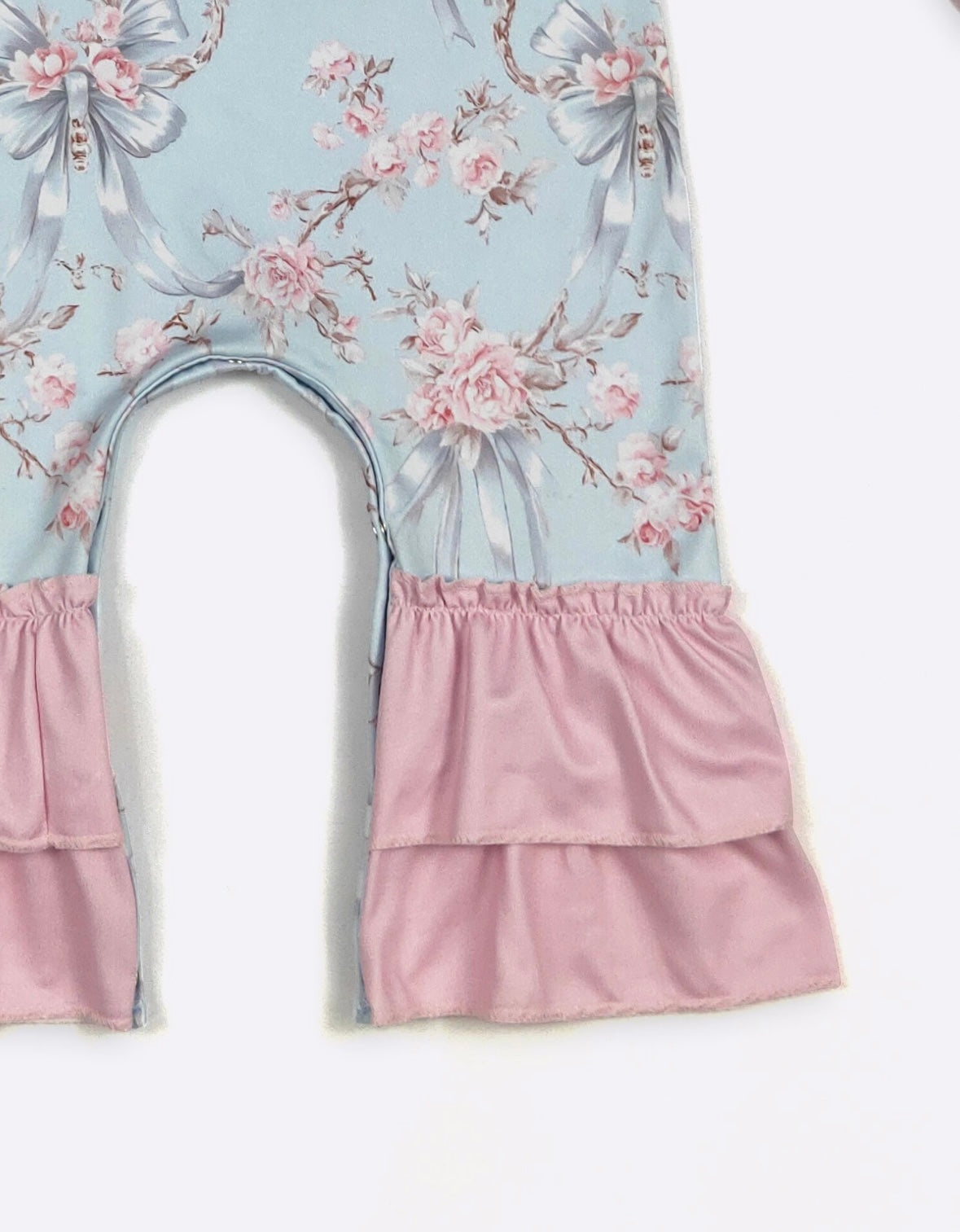 Clothing for Baby Girl - Blue Rose Baby Romper