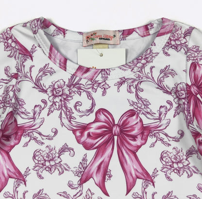 Clothing for Baby Girl - Magenta Coquette Baby Romper