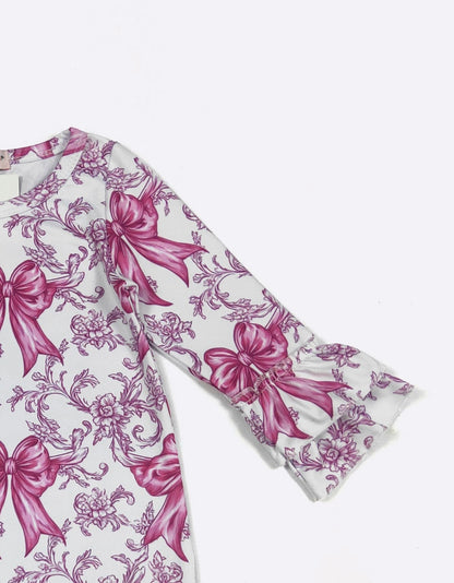 Clothing for Baby Girl - Magenta Coquette Baby Romper