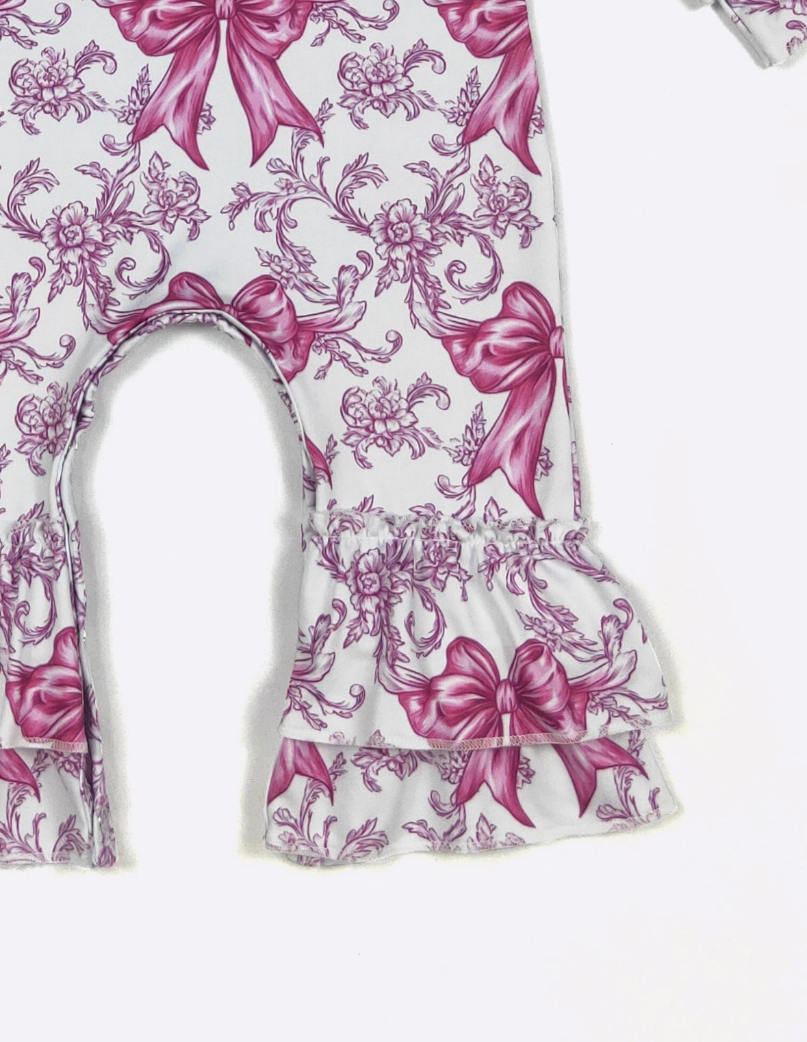 Clothing for Baby Girl - Magenta Coquette Baby Romper