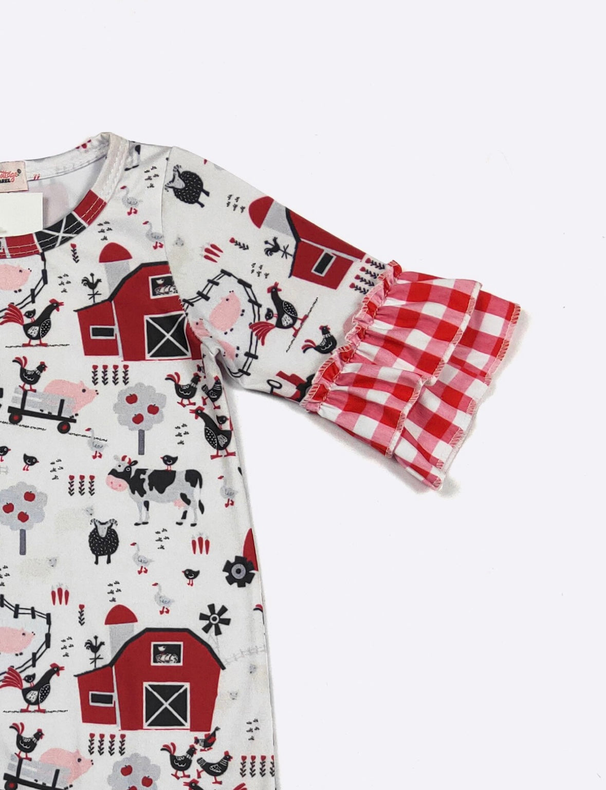 Clothing for Baby Girl - Red Barn Baby Romper