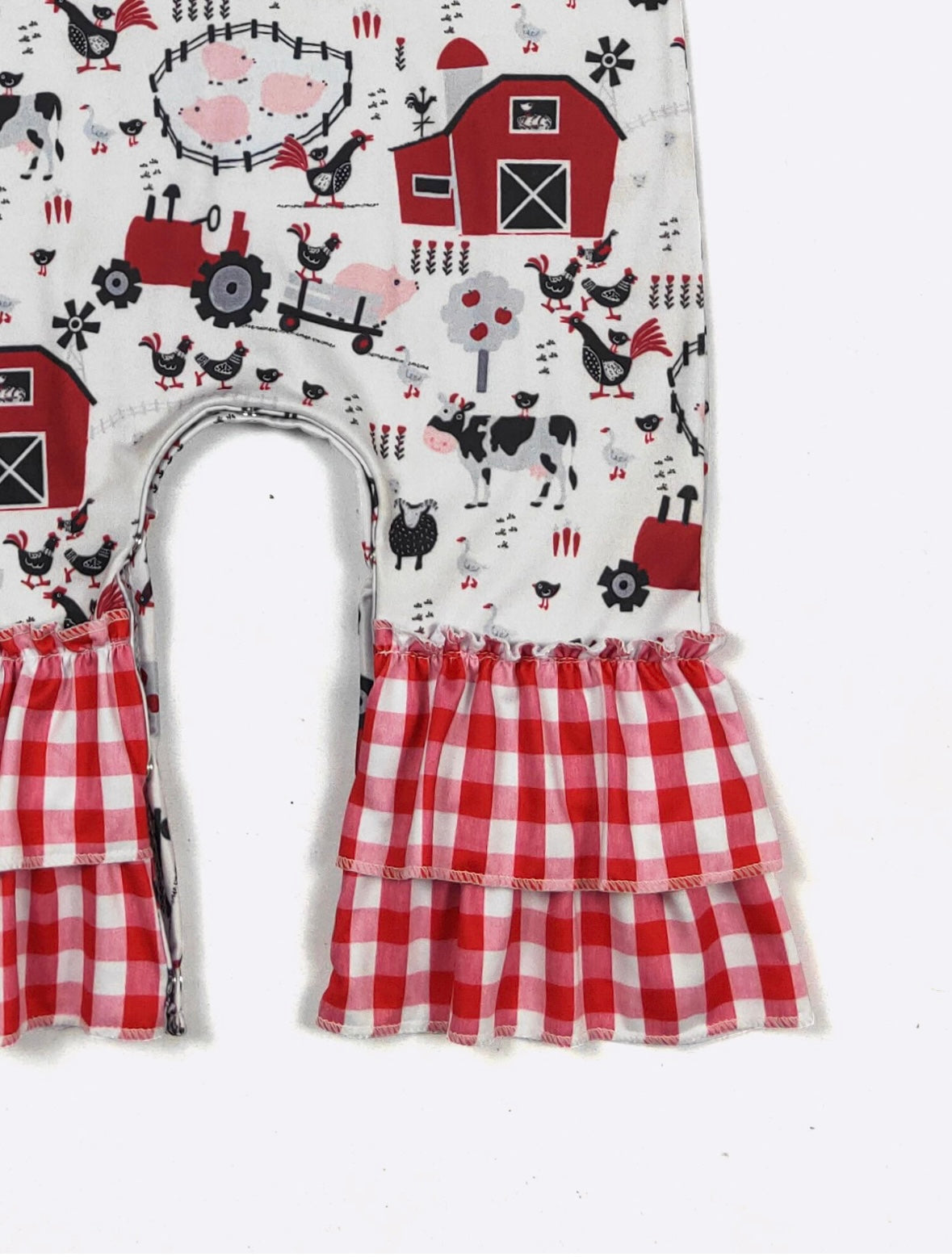 Clothing for Baby Girl - Red Barn Baby Romper