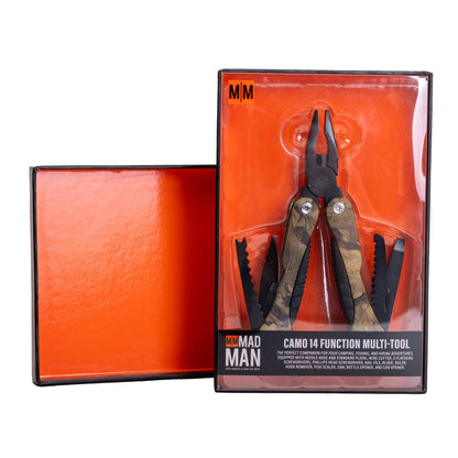 Mad Man - Camo 14 Pc Multi-Tool