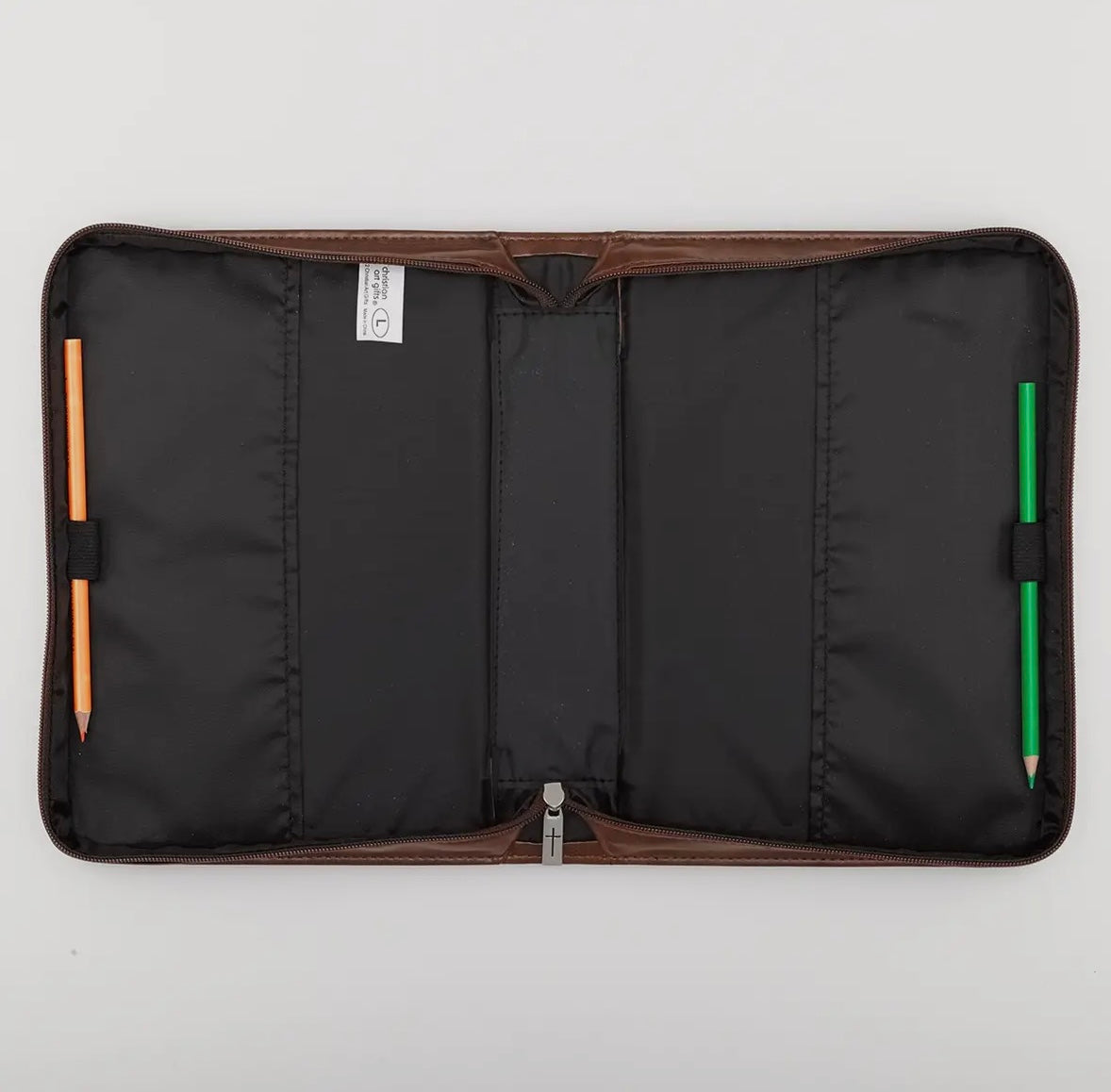 Bible Cover Classic Brown God So Loved the World John 3:16