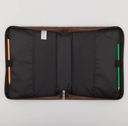 Bible Cover Classic Brown God So Loved the World John 3:16