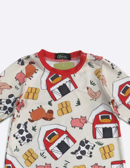 Clothing for Baby Boy - Hay Farm Boy Romper