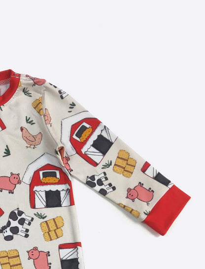 Clothing for Baby Boy - Hay Farm Boy Romper