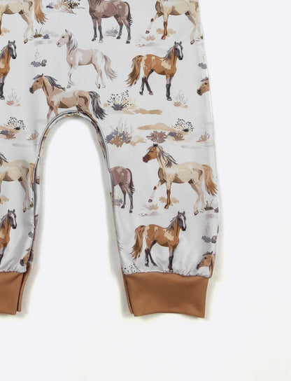 Clothing for Baby Boy - Mustang Boy Romper