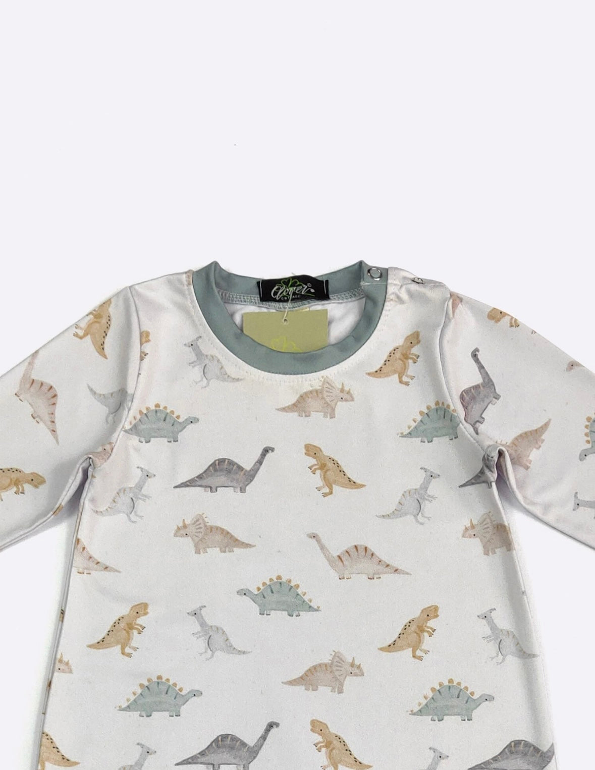 Clothing for Baby Boy - Triceratops Boy Romper