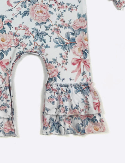 Clothing for Baby Girl - Ribbon Whispers Baby Romper