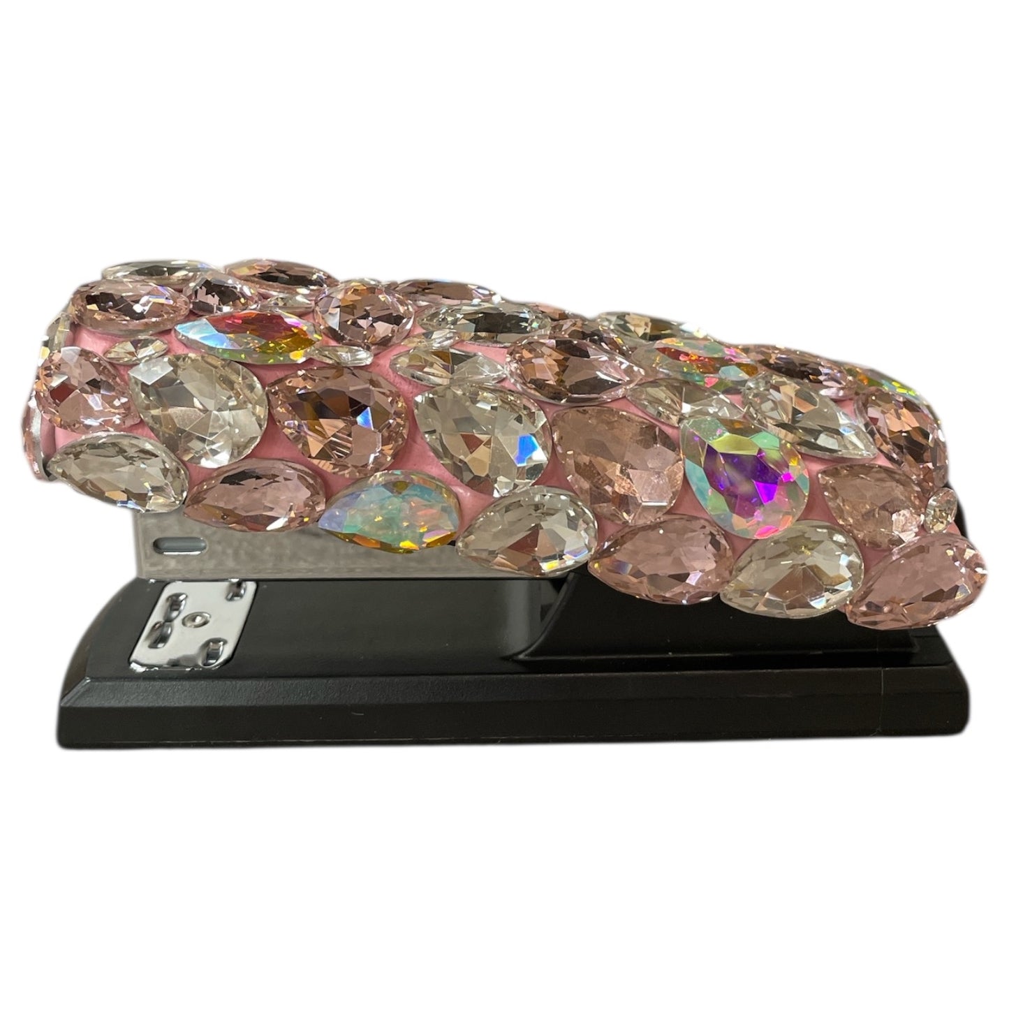 Bling Bling Handmade Pink Large Rhinestones Stapler