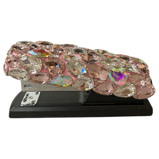 Bling Bling Handmade Pink Large Rhinestones Stapler