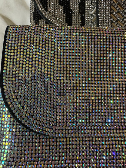 Bling Bling! Gorgeous Crystal Clutch with Chain / Evening Bag - 5 styles