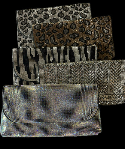 Bling Bling! Gorgeous Crystal Clutch with Chain / Evening Bag - 5 styles