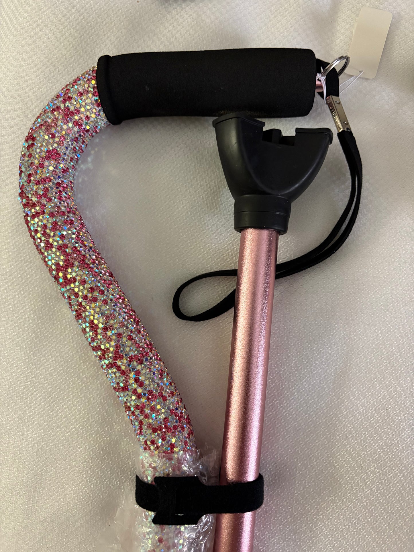 Bling Bling! Pink AB Cane available in 2 styles