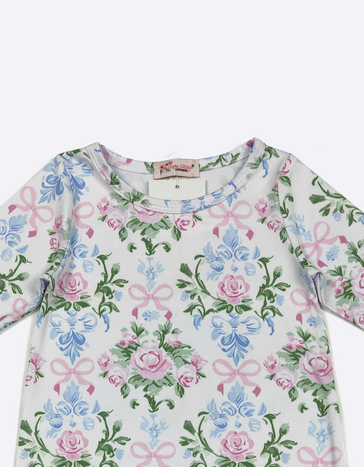 Clothing for Baby Girl - Victorian Garden Baby Romper