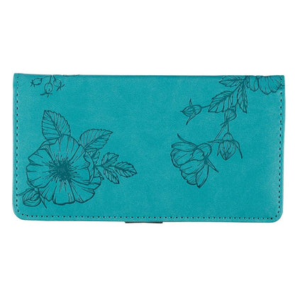 Checkbook Wallet Teal Strength & Dignity Prov. 31:25