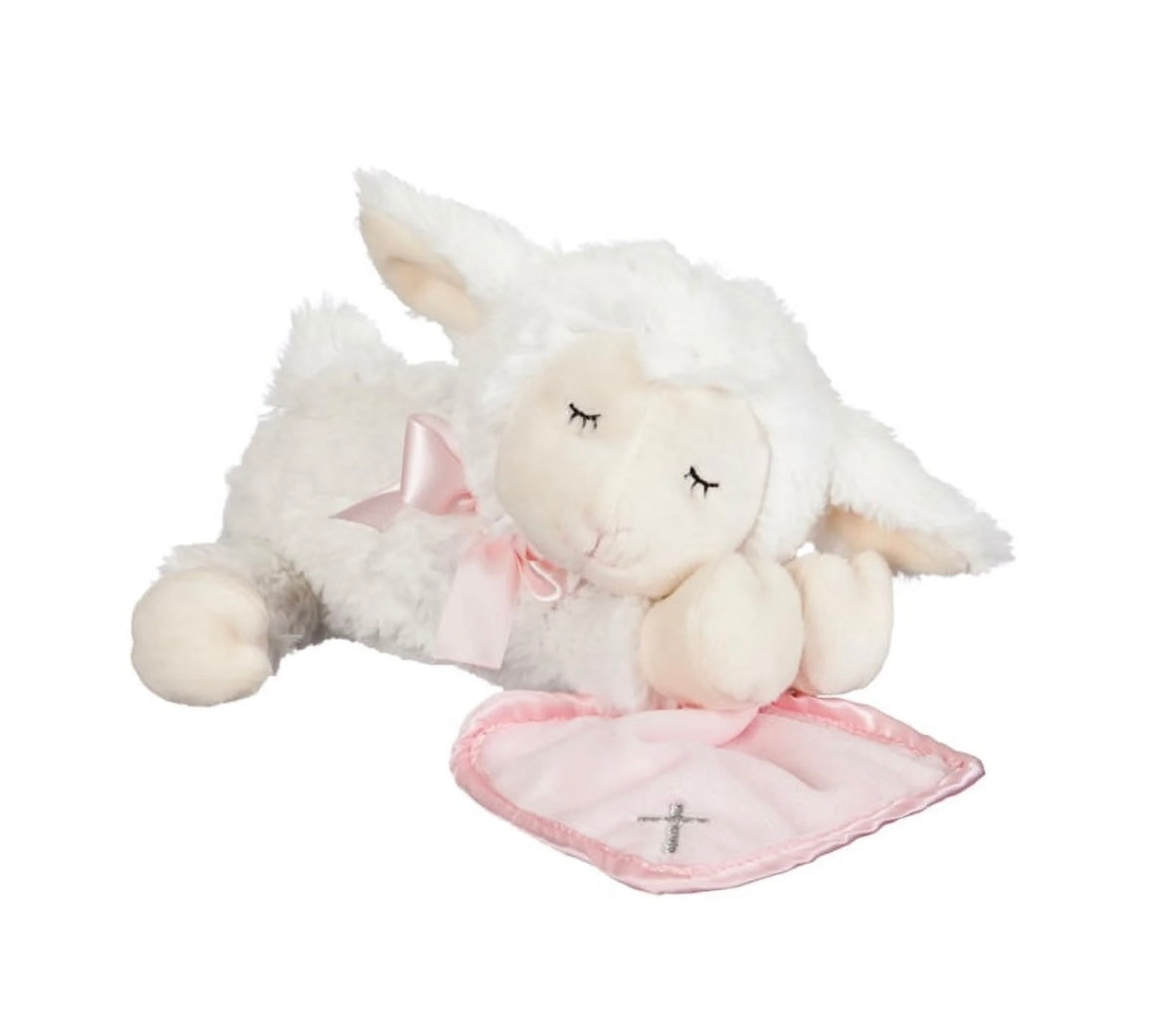 Pray With Me Pink Little Lamb - plays Jesus Loves Me