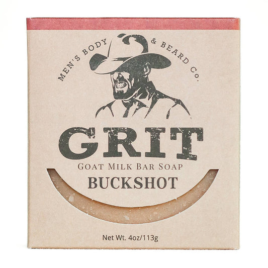 Grit Buckshot Goat Milk Bar Soap