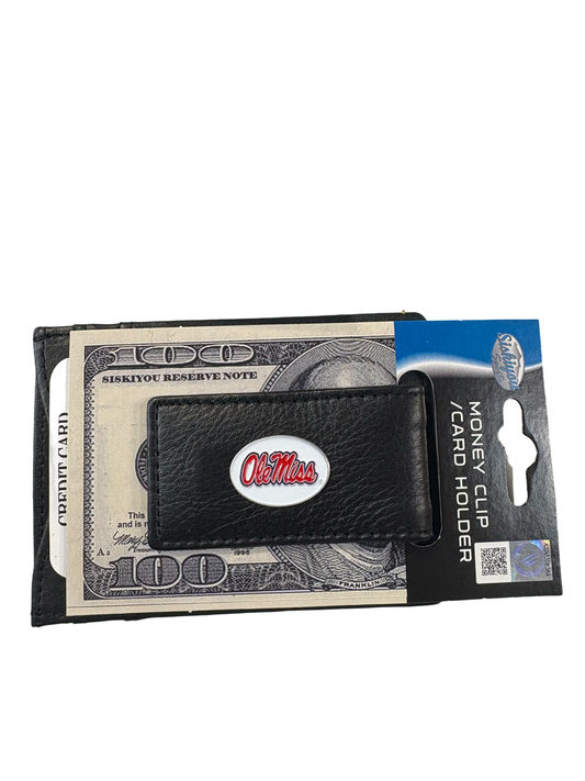 Ole Miss Money Clip / Card Holder