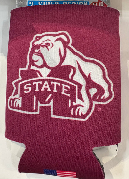 Mississippi State Can Cooler - 2 sided design