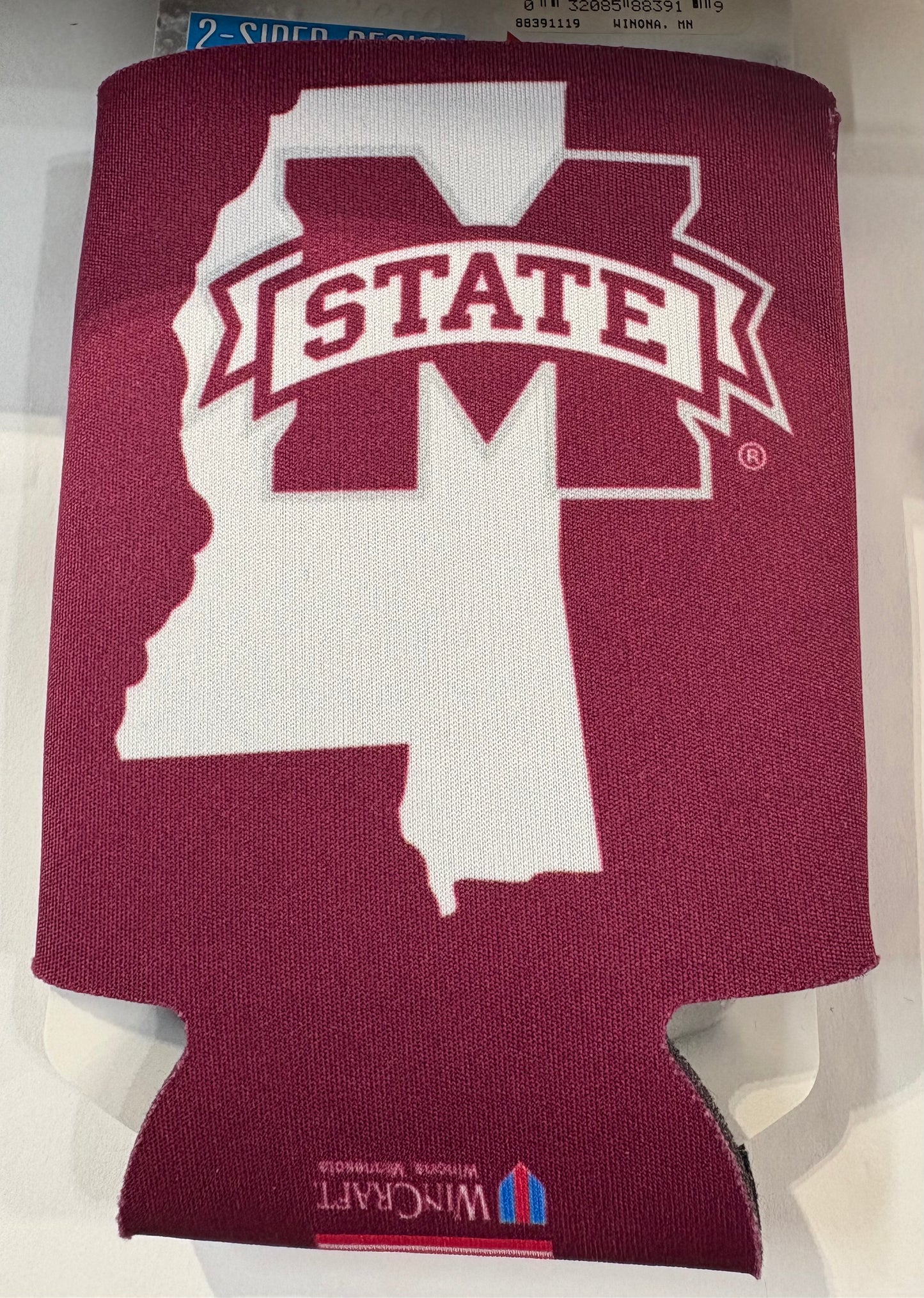 Mississippi State Can Cooler - 2 sided design