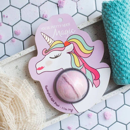 You're Pretty Much Magic Unicorn Clamshell Bath Bomb