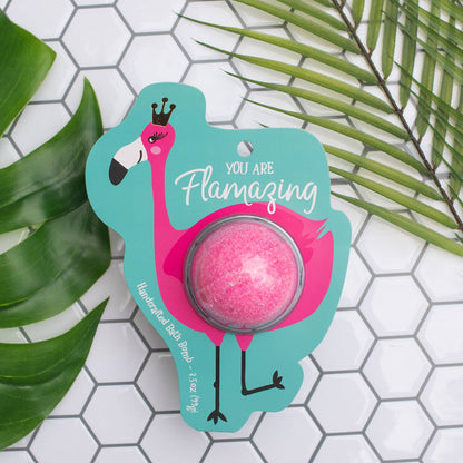 You Are Flamazing Flamingo Clamshell Bath Bomb