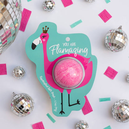 You Are Flamazing Flamingo Clamshell Bath Bomb