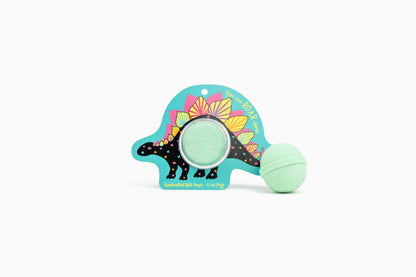 Stegosaurus Dinosaur Clamshell Bath Bomb