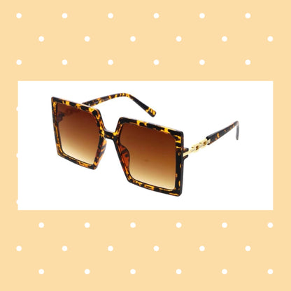 Oversized Large Frame Square Sunglasses - Available in 3 colors