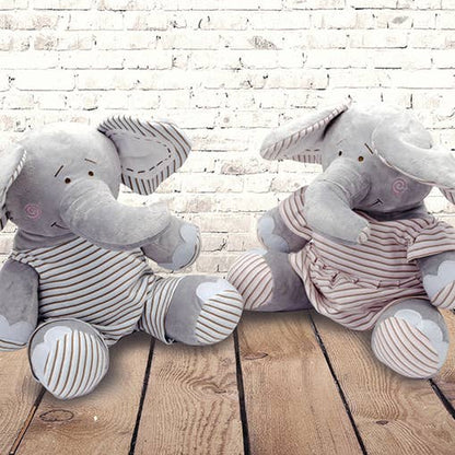 18" Boy Elephant Plush - “Elliot”