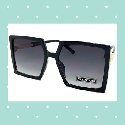 Oversized Large Frame Square Sunglasses - Available in 3 colors